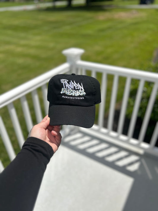 Trappin’ Fabrics Embroidered Dad Hat
