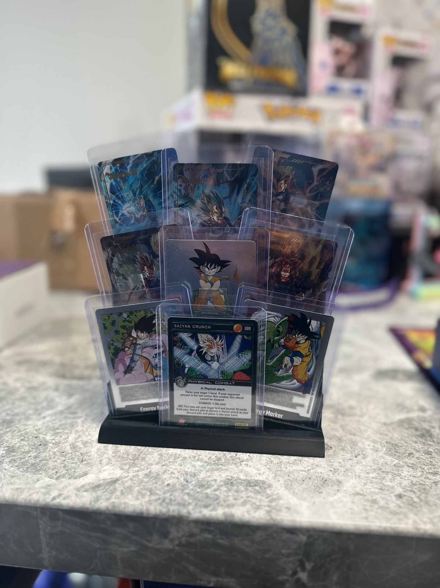 9 Card TCG Stand