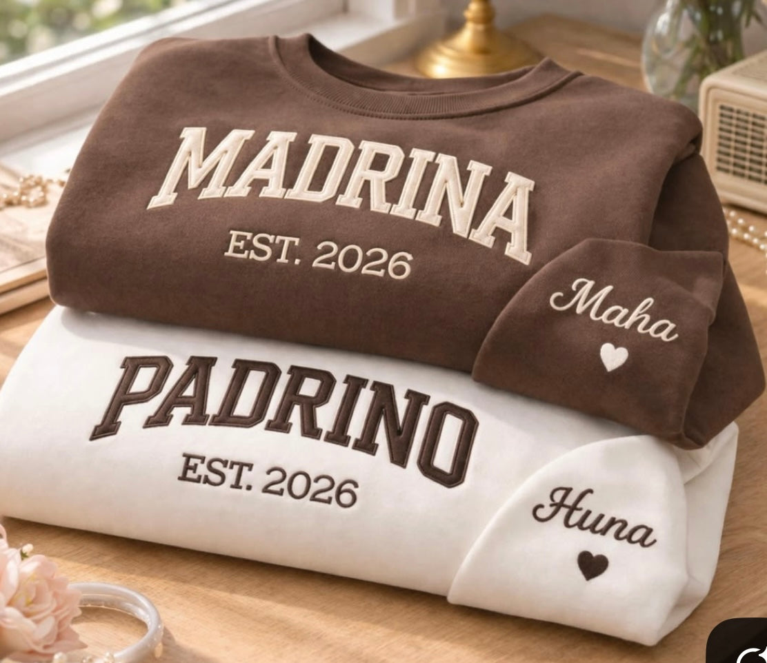 Madrina/Padrino Crewnecks