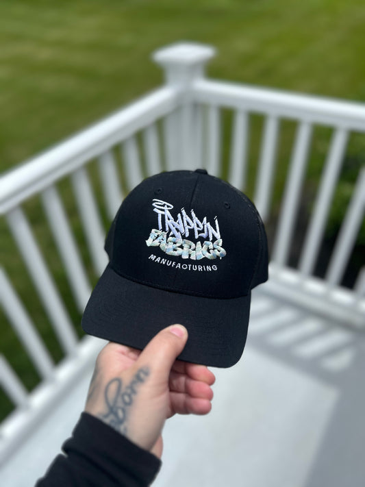 Trappin’ Fabrics Embroidered SnapBack