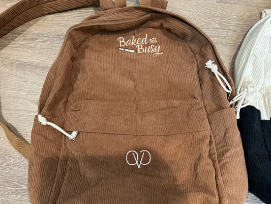Coffee Baked&Busy Backpack