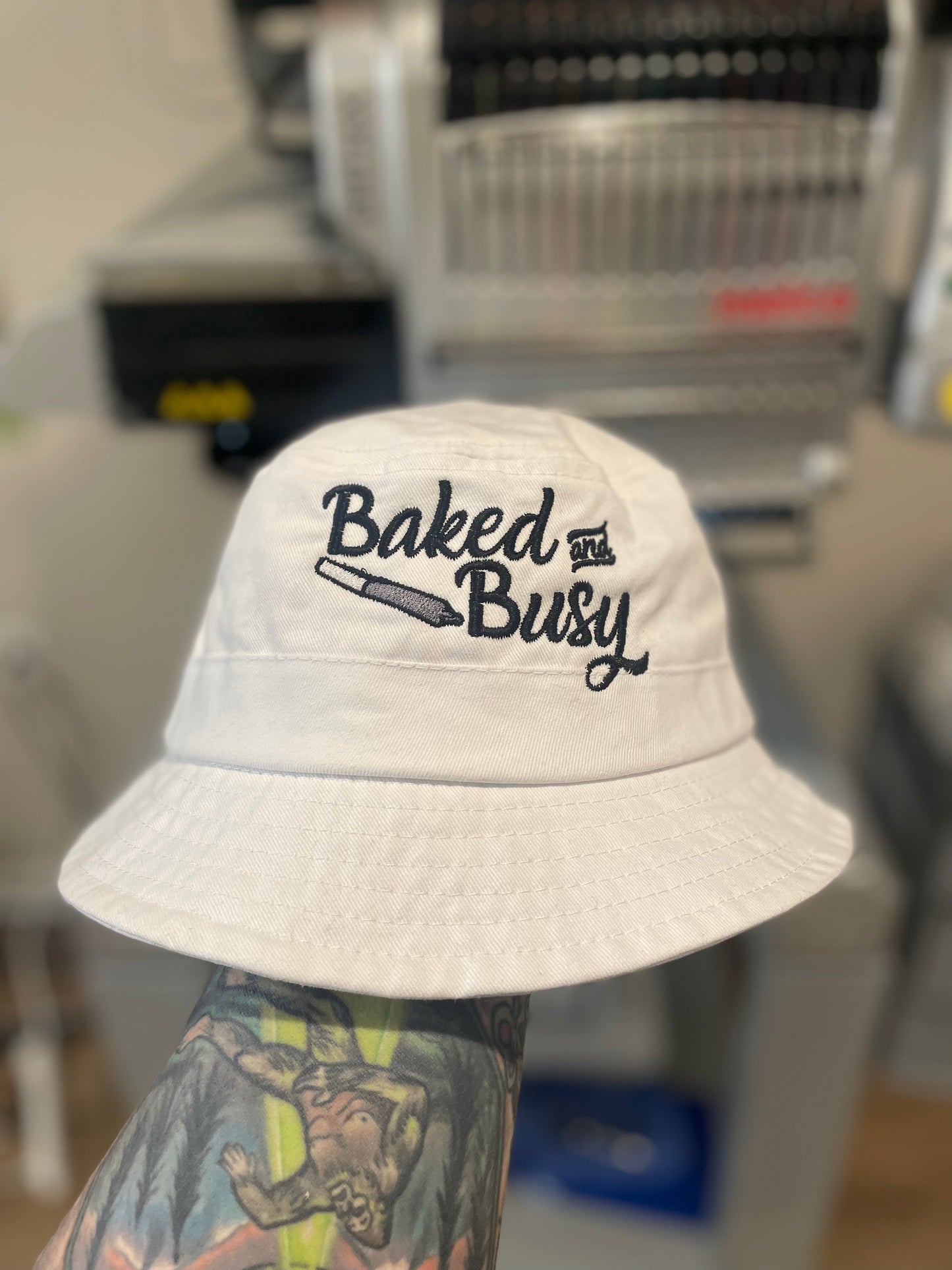NEW Baked&Busy Bucket Hats