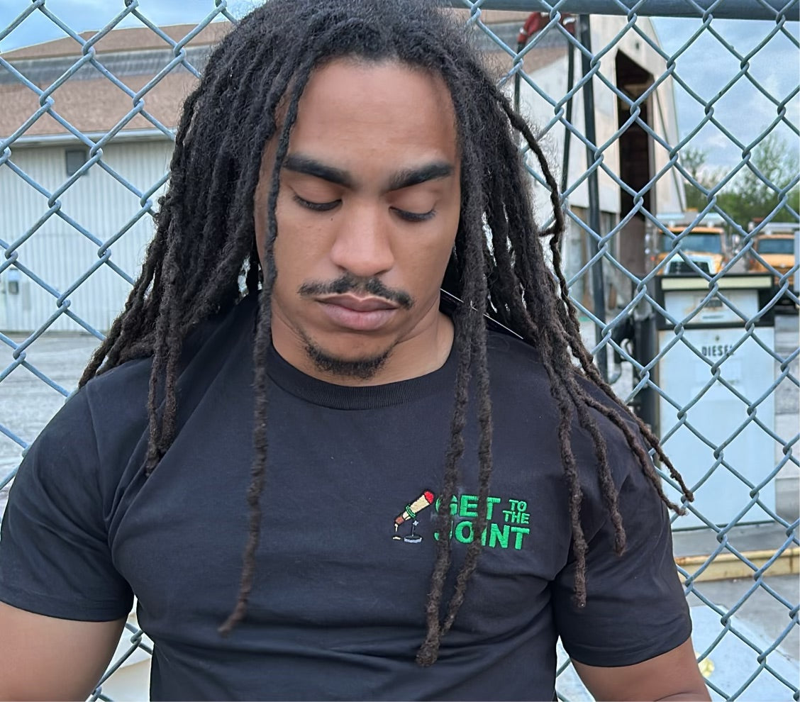 Get To The Joint Embroidered Tshirt